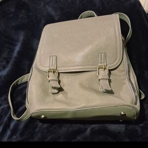 Elegant Gray Women's Backpack
